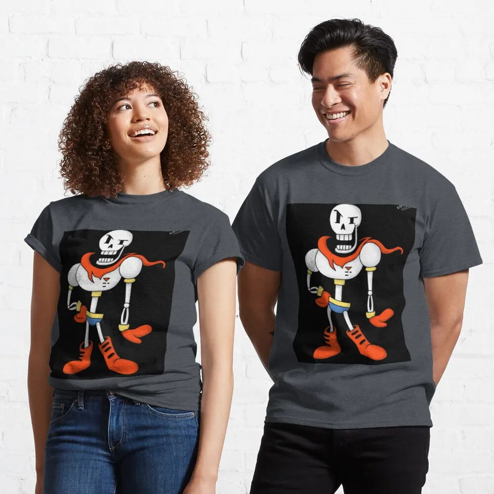 

Tops T Shirt Women UnderTale Papyrus T-Shirt Classic T-Shirt