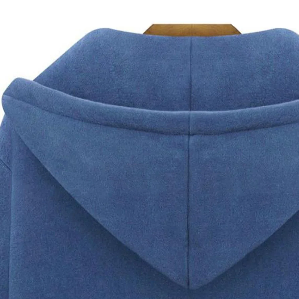 Шикарная Женская однотонная Повседневная Толстовка с капюшоном и длинным