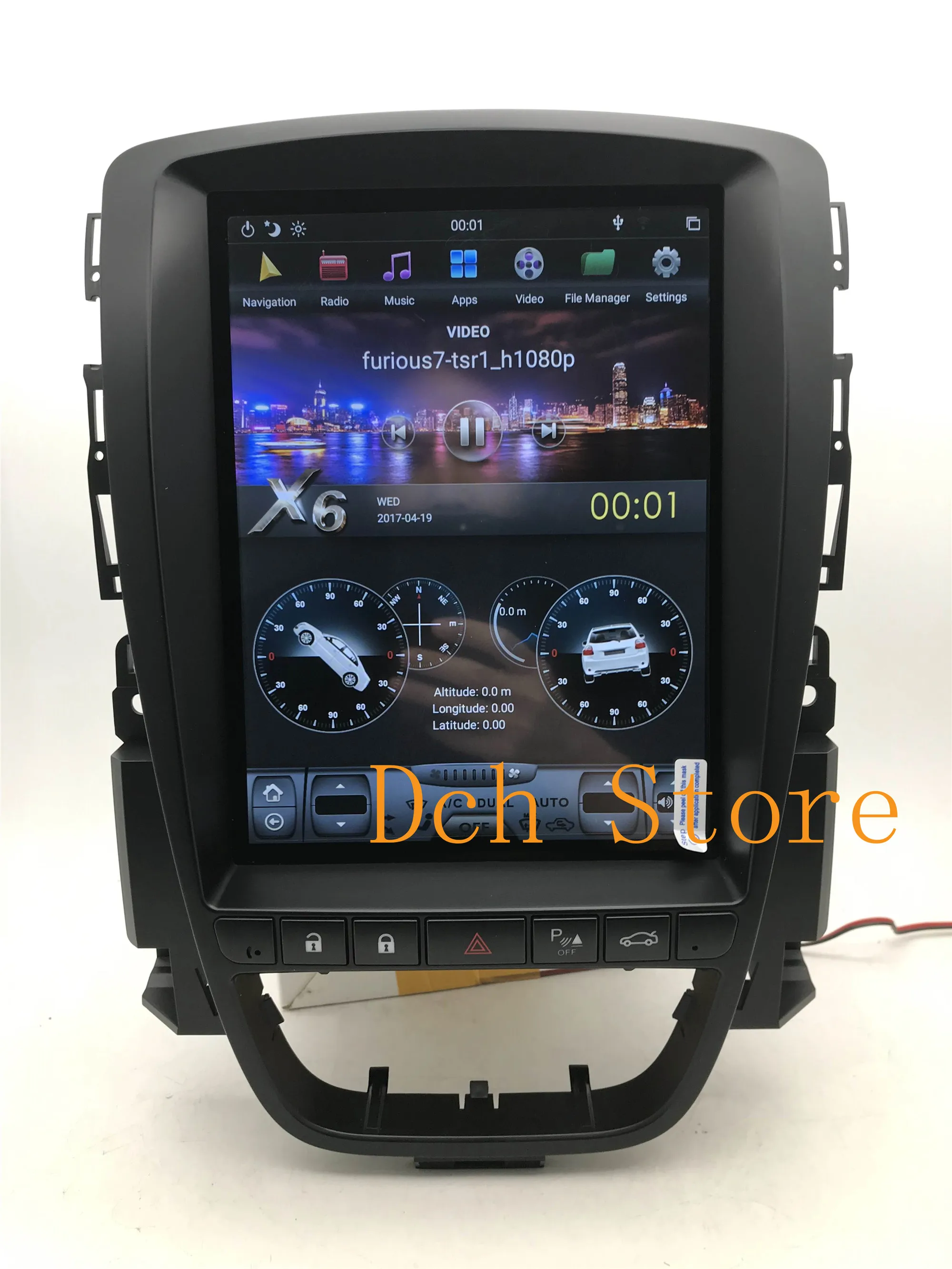 10,4 дюймов вертикальный Tesla стиль Android 8,1 автомобильный DVD gps навигация радио плеер для OPEL Vauxhall Holden Astra J 2009- PX6