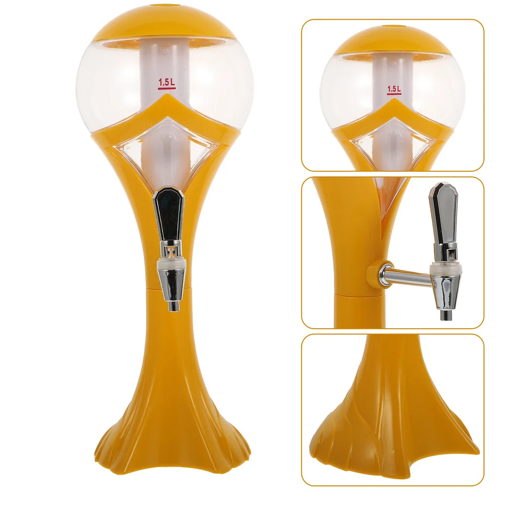 

1pc Cocktail Dispenser Luminous Party Drink Dispenser Durable Drink Dispenser