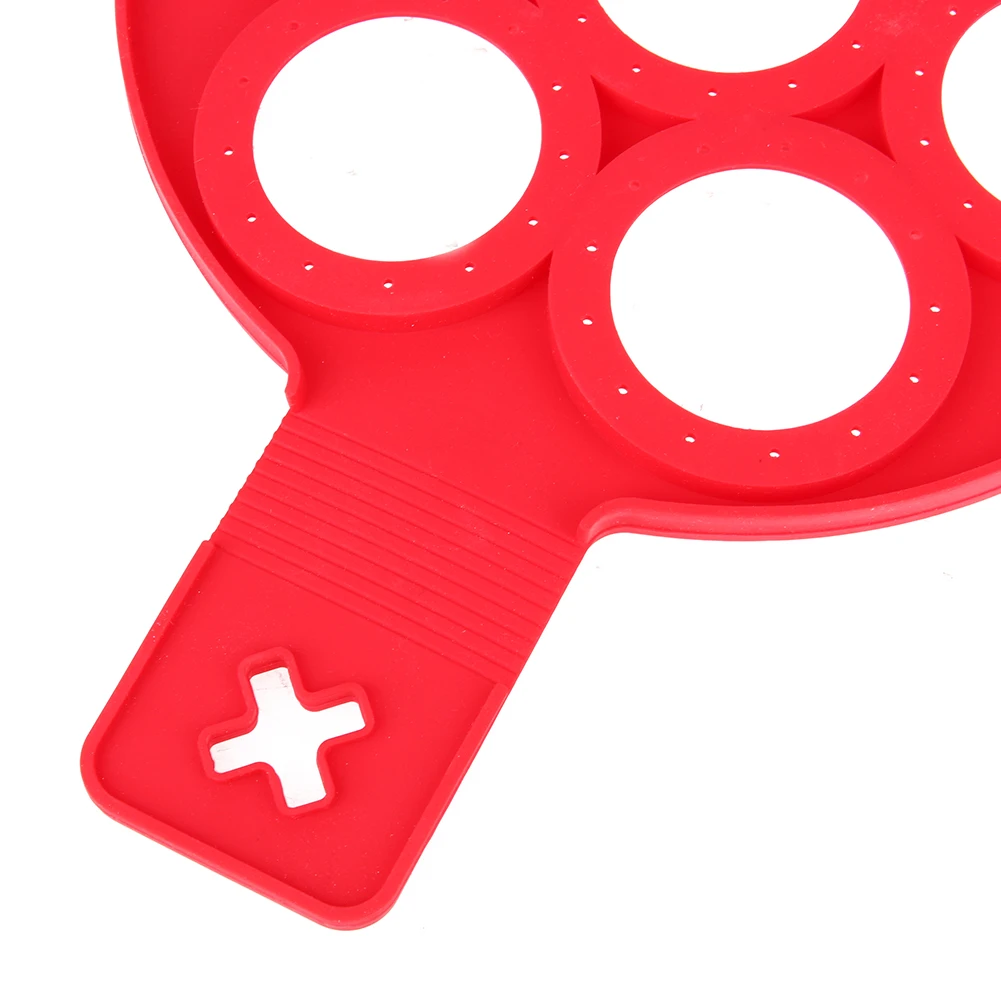 Силиконовая форма для блинов с 7 отверстиями Креативные кухонные формы жарки яиц