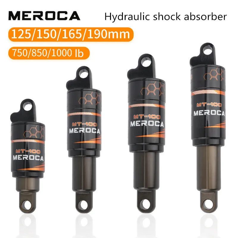 

Подвеска для горного велосипеда 750-1000IBS, гидравлический амортизатор MTB125/150/165/190 мм, пружина для скутера