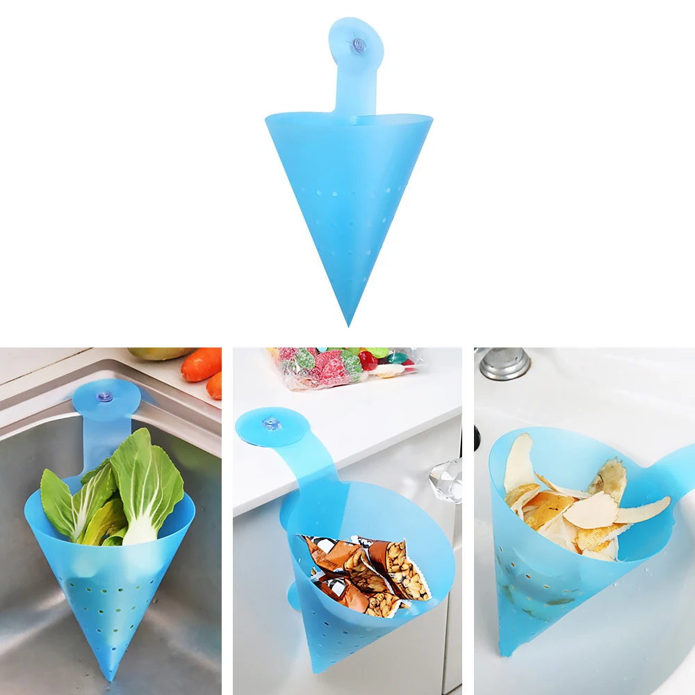1 шт. домашние кухонные инструменты на присоске корзина для посуды раковина