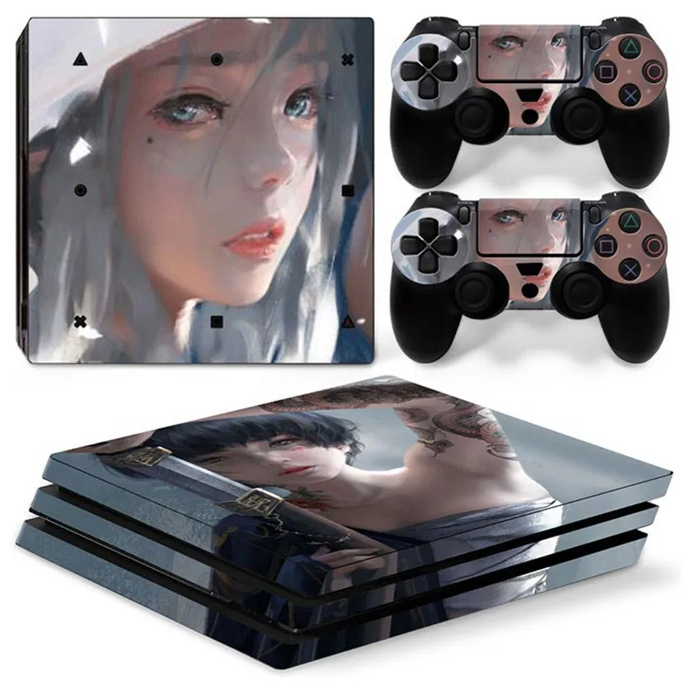 Индивидуальная наклейка для PS4 PRO Эва баскетбольная девочек | Электроника