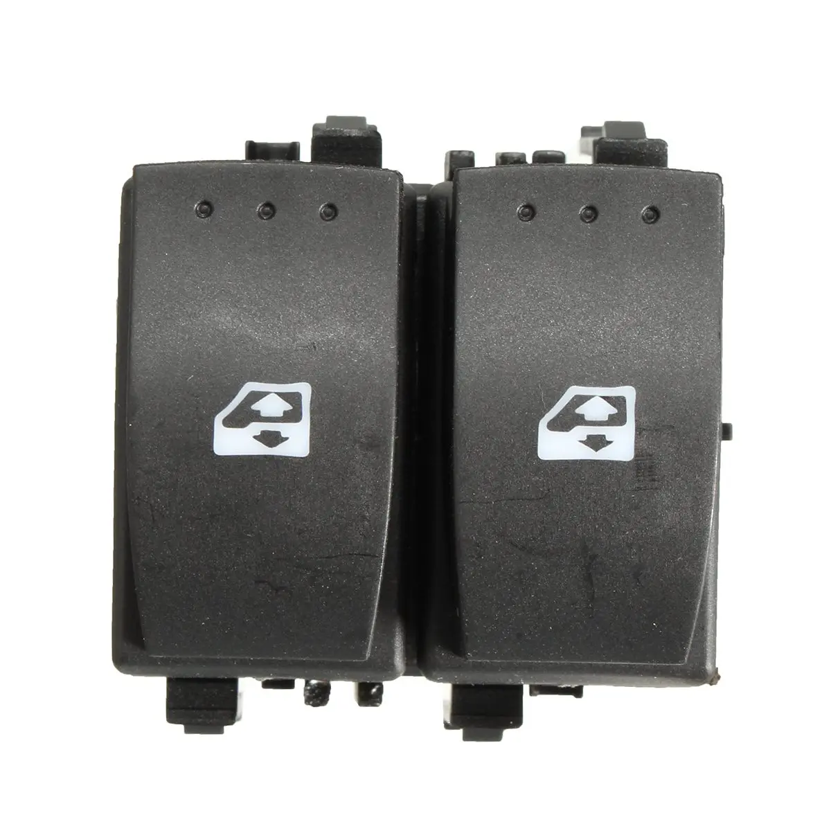 Автомобильный Электрический переключатель с двумя кнопками управления для RENAULT