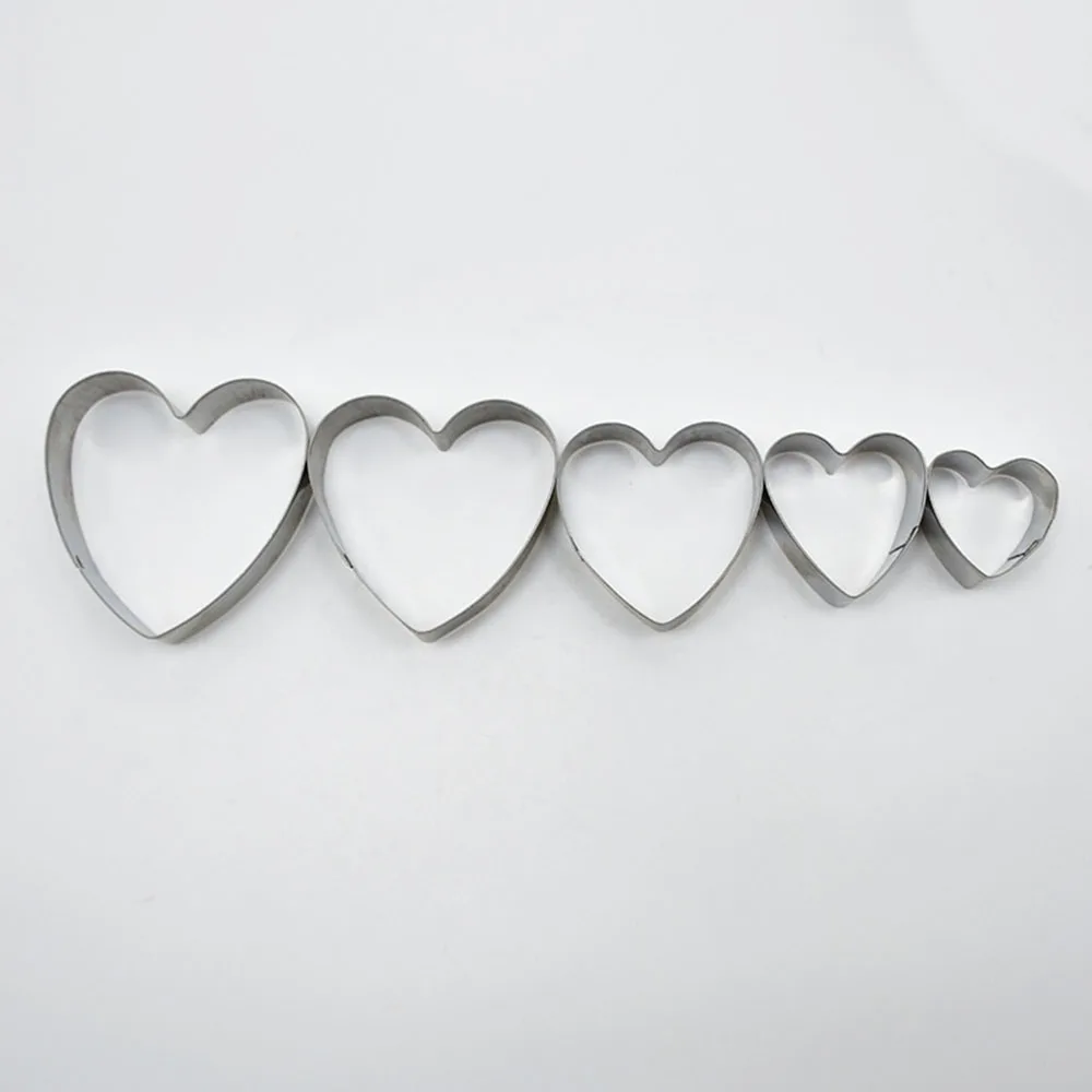 5 шт./компл. Нержавеющая сталь торта печенье формы резак для печенья мастики