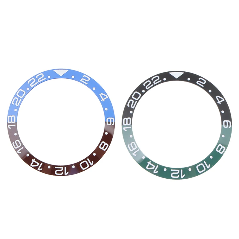 38 мм керамический ободок для часов лицевой вставки 40 автоматические Сменные