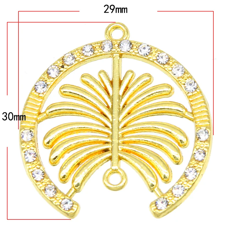 3 шт новый стиль Дубай Палм Айленд форма дамы ожерелье кулон изысканный завод