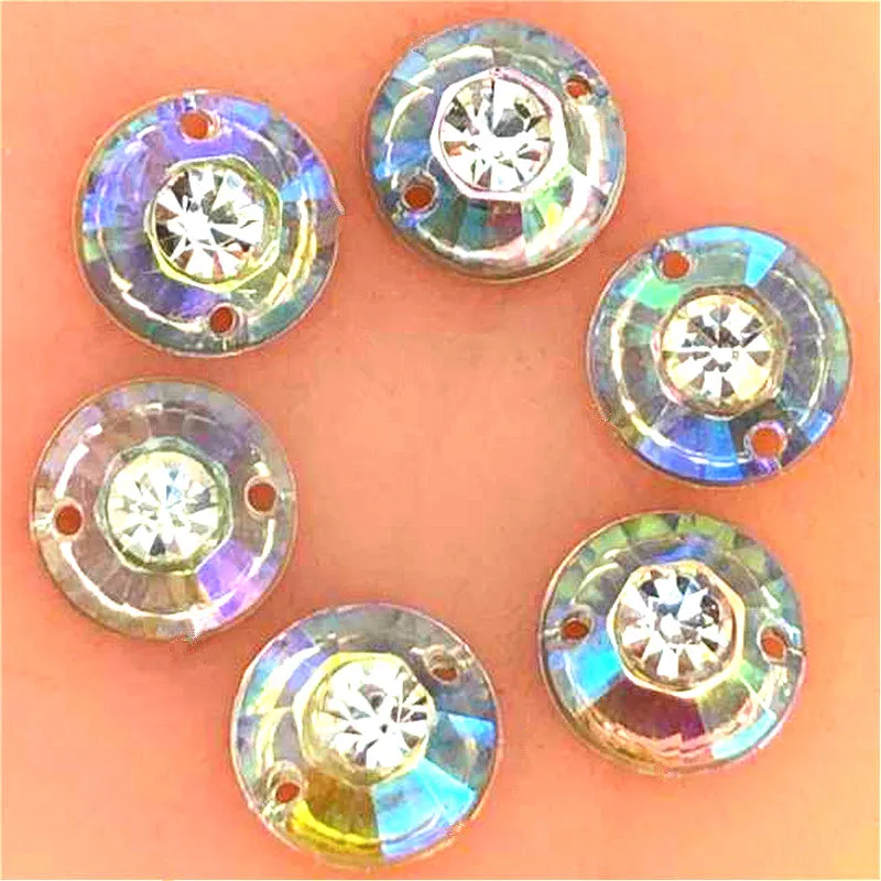 

15Pcs 12mm Star Rhinestone Round Resin /Craft/Clothes Decoration Bags DIY