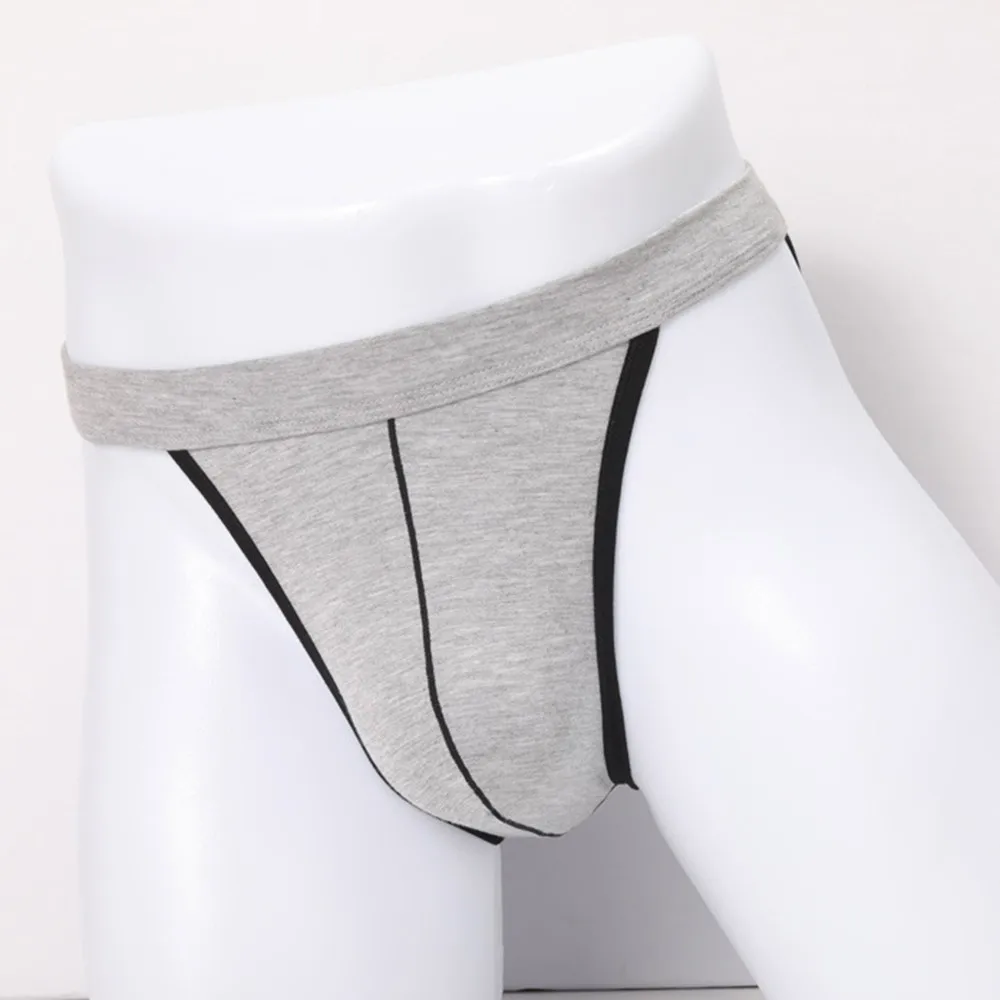 

Sexy Men Briefs Mid Rise Underwear Modal Soft Comfortable Male Jockstrap Lingerie G-String Short Thong New Clothes Summer Autumn