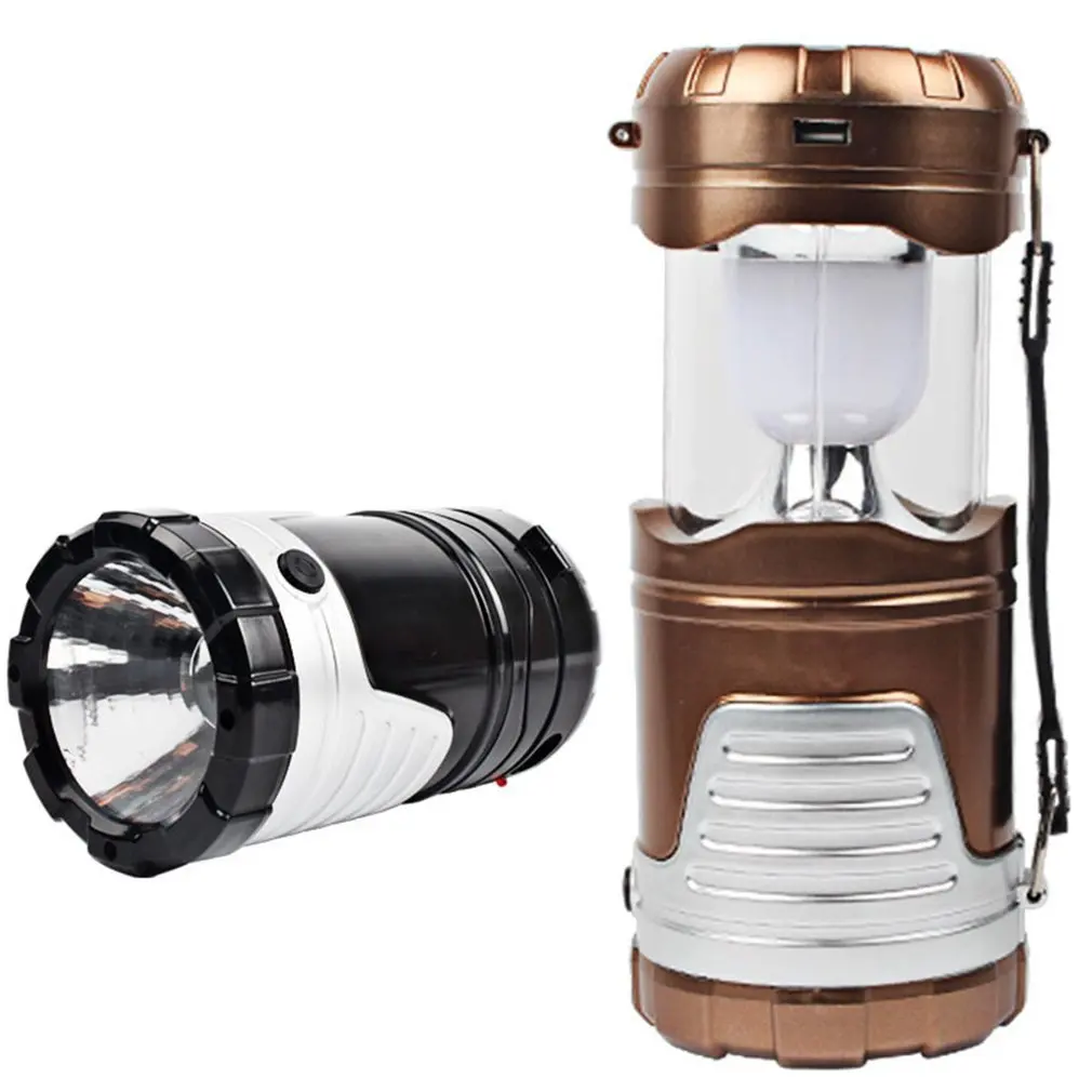 ICOCO Солнечный кемпинг светильник светодиодный перезаряжаемый ручной Палатка