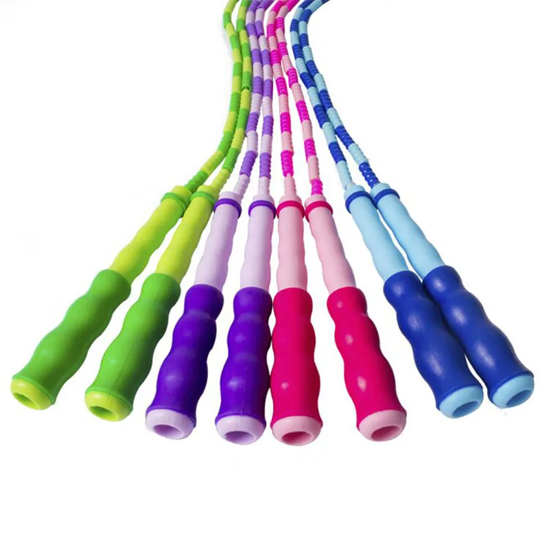 

2.8m Length Adjustable Soft Beaded Segment Jump Skipping Rope