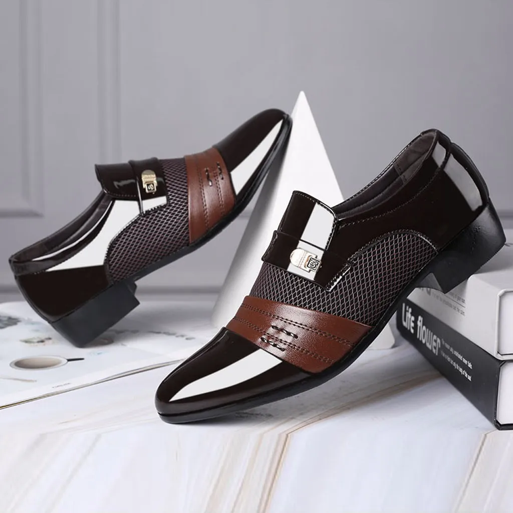 men dressing shoes luxury evening dress official shoe for men wedding dressing Shoe brand formal loafe men classic shoes 567