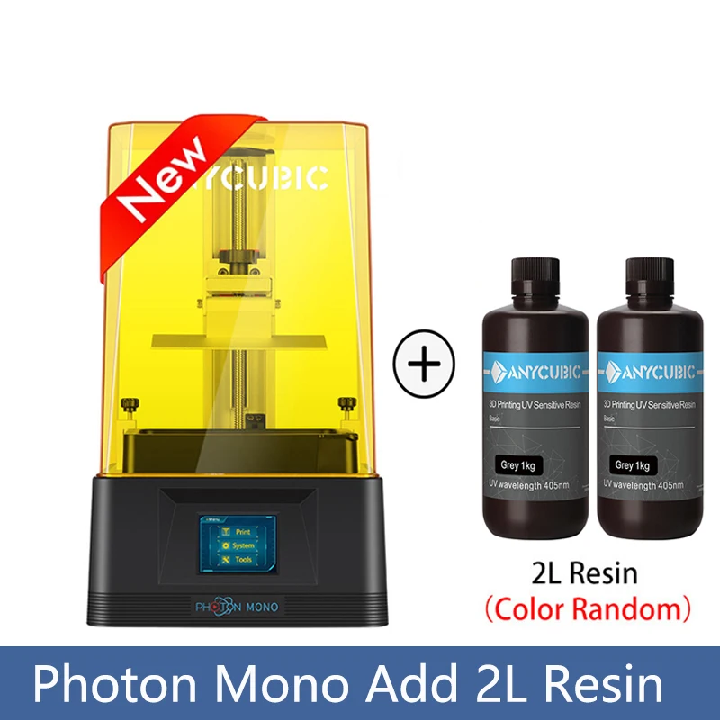 ANYCUBIC Photon моно 3d принтер 6 'ƈk Монохромный ЖК высокоскоростной полимер 8X анти
