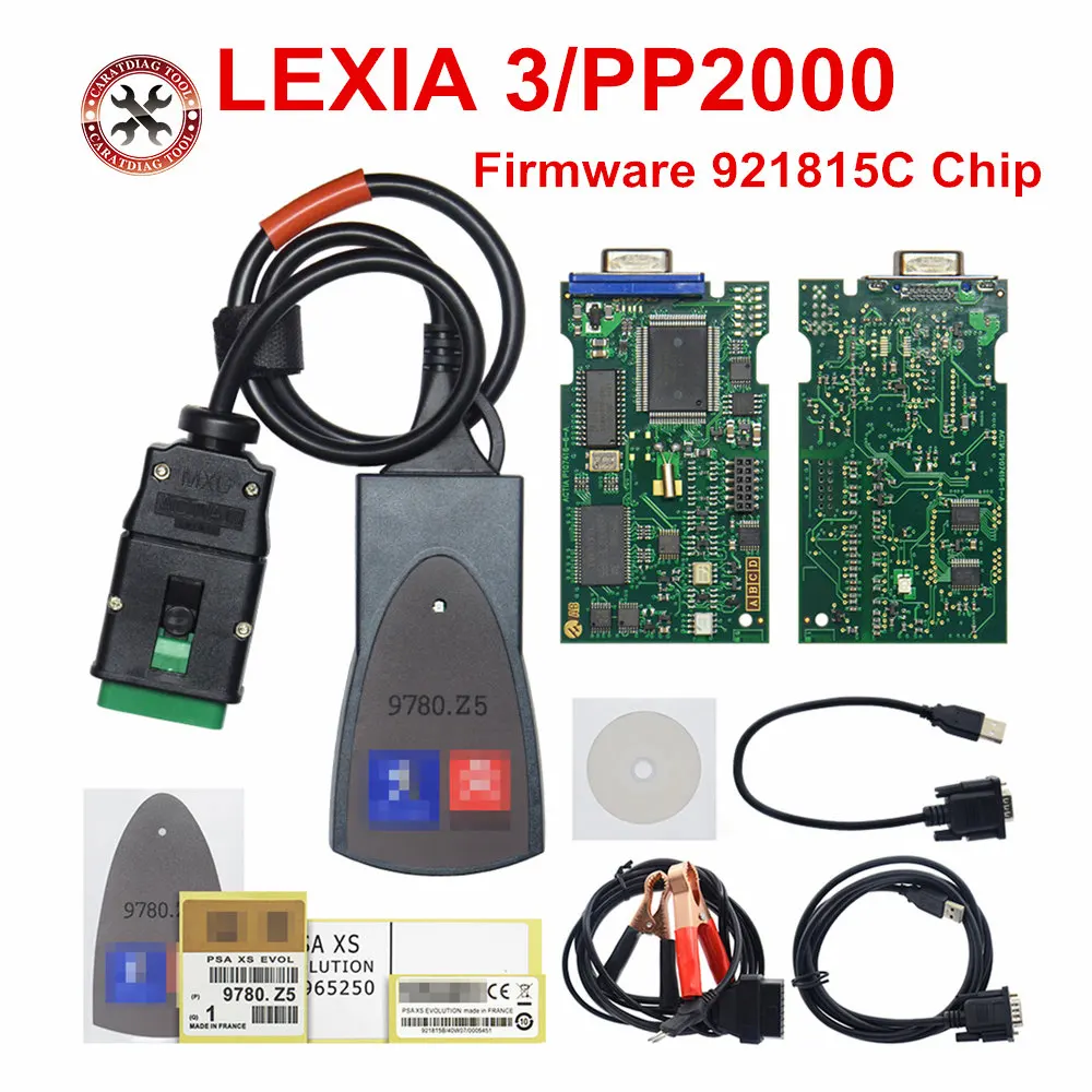2019 новые Lexia3 с 921815C прошивка lexia PP2000 V48/V25 Lexia 3 Diagbox 7 83 для Citroen Peugeot Lexia-3