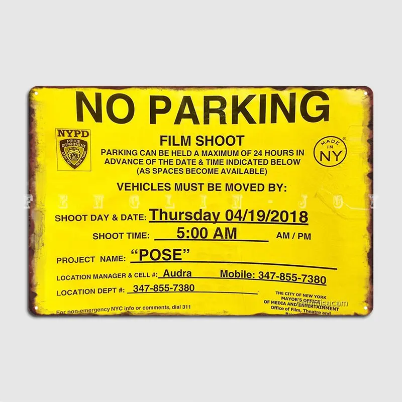 

Нет парковки, Постер для фотосъемки, металлический плакат, таблички, бар, пещера, Настенная роспись, винтажный жестяной плакат