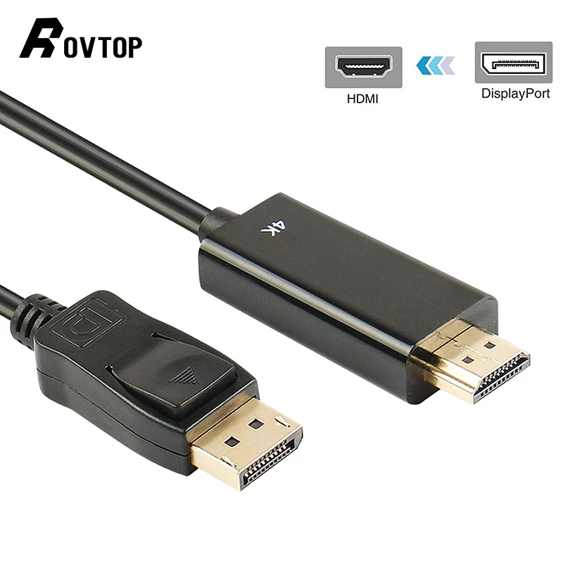 Rovtop USB Mini DisplayPort кабель к HDMI для Macbook Pro Air IMac проектор DP данных адаптер конвертер |