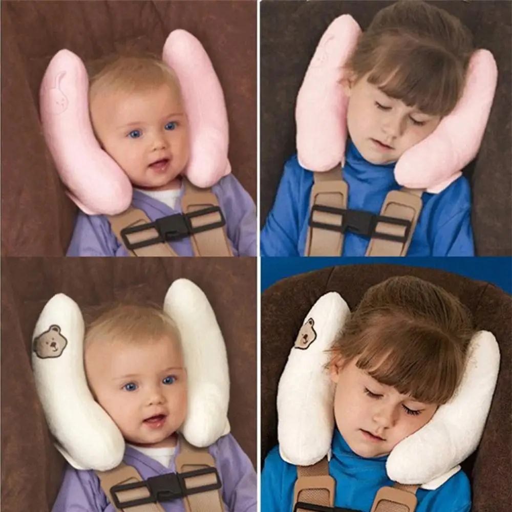 

Adjustable Baby Head Neck Support Travel Car Seat Safety Pillow Cushion Banana U-Shape Stroller Head for Toddlers Infant Child