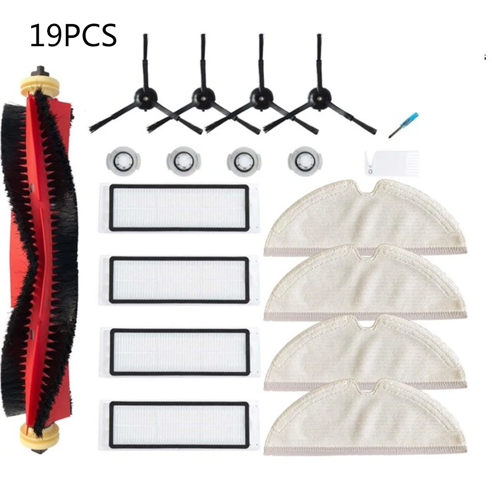 

19/20 Pcs Main Brush Kits For Xiaomi Roborock S50 S51 S52 S53 S54 S55 S5 S5MAX S6 S6PURE S6MAXV T6 Vacuum Cleaner Accessories