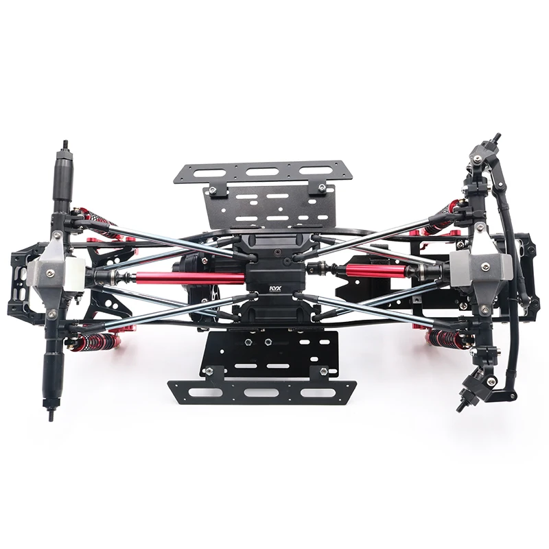 KYX Racing 313 мм Колесная база металлический каркас шасси комплект для RC Гусеничный