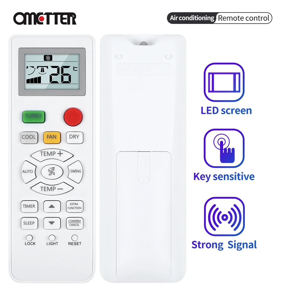 

Suitable for Haier Air Conditioner Remote Control YL-HD04 HD06 0010401511E YR-HD01 YR-HD06 YL-HD02 YR-HD05 KTHE002