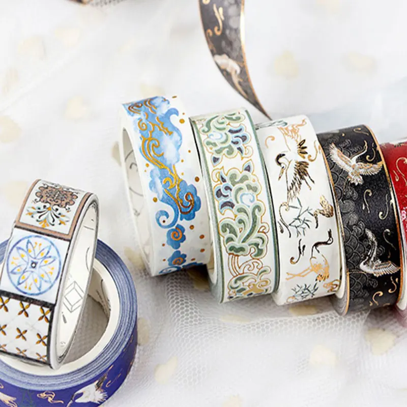 

DIY Diary Album Label Sticker Decal Decoration Totems Foil Tape Scrapbooking