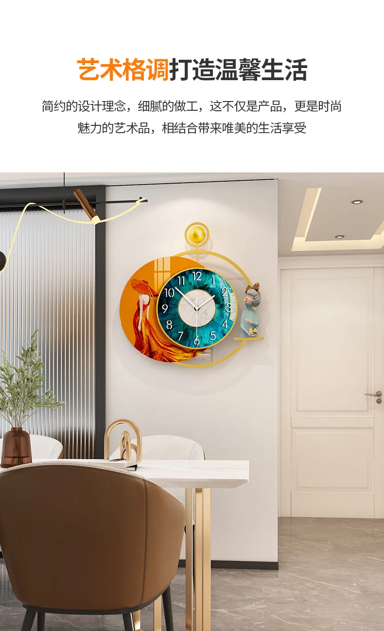 

Large Modern Design Wall Clock Quarz Art Silent Digital Wall Clock Living Room Creative Orologi Da Parete Home Decoration 33