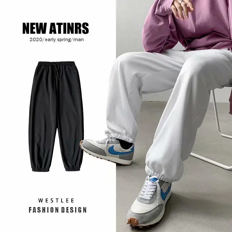 Новинка 2020 Молодежные популярные мужские свободные простые однотонные