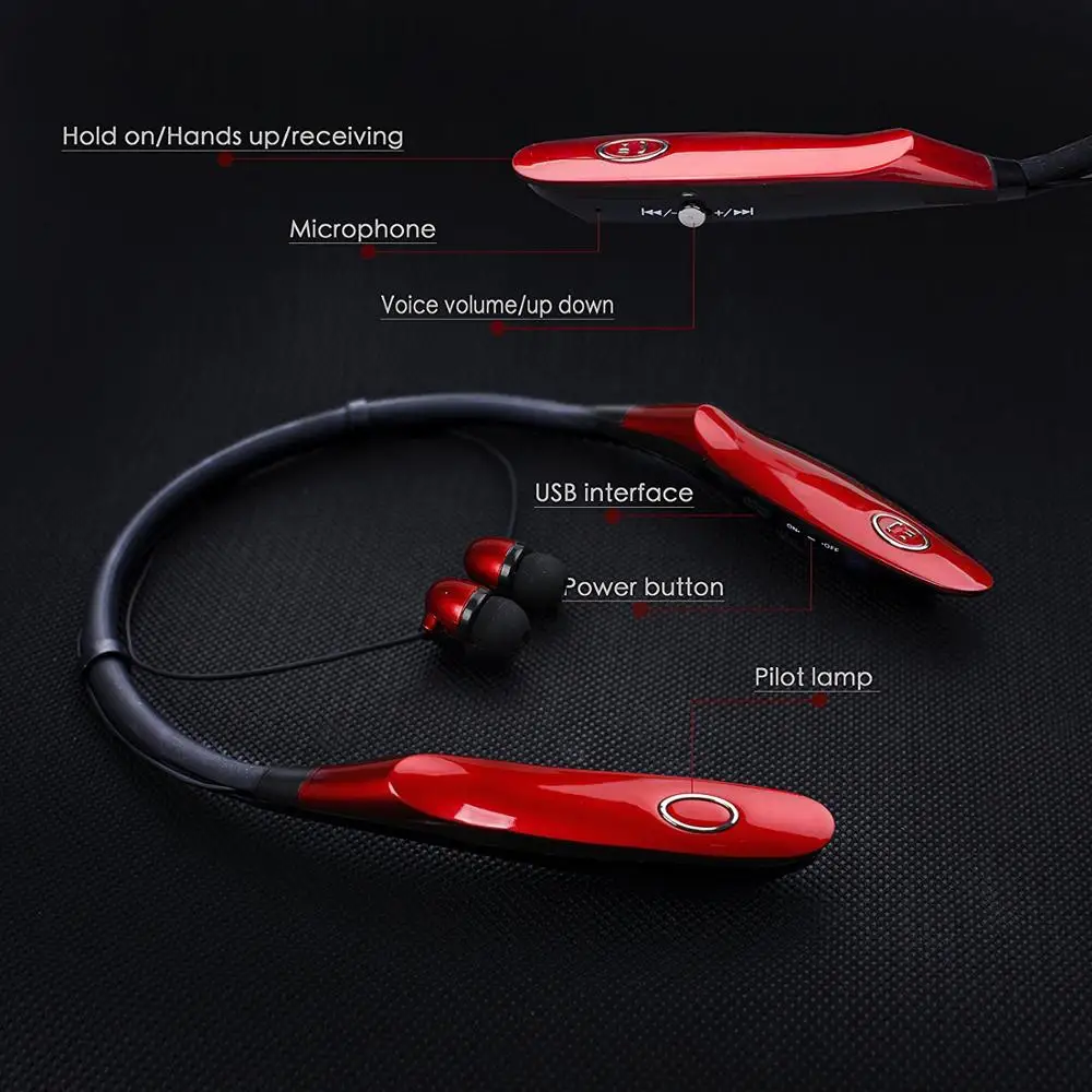 Bluetooth V5.0 гарнитура спортивная Гарнитура для бега беспроводные стерео магнитные