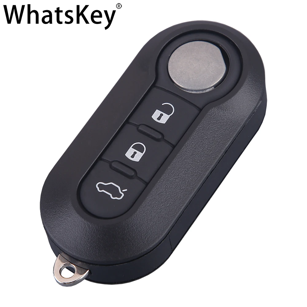 Складной автомобильный ключ WhatsKey с 3 кнопками пульт дистанционного управления