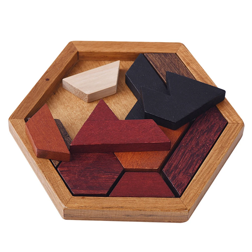 Деревянная головоломка-Нестандартная форма игрушки деревянная головоломка