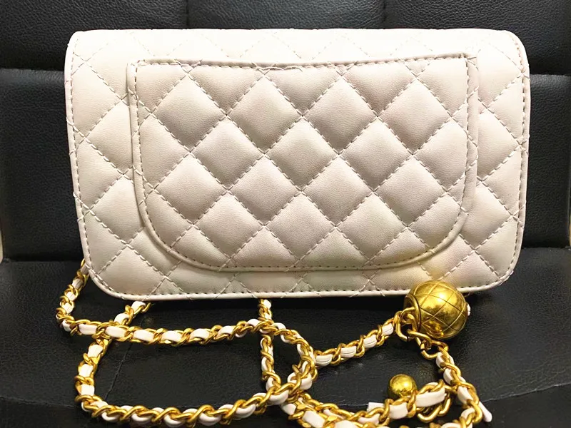 

One-shoulder bag women's 2020 new women's bag Linge chain bag handbag one-shoulder tilt across the small bag