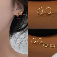 2022 for women gold silver minimalist earrings for women gold tiny round earrings valentines day present 1pairs2pcs