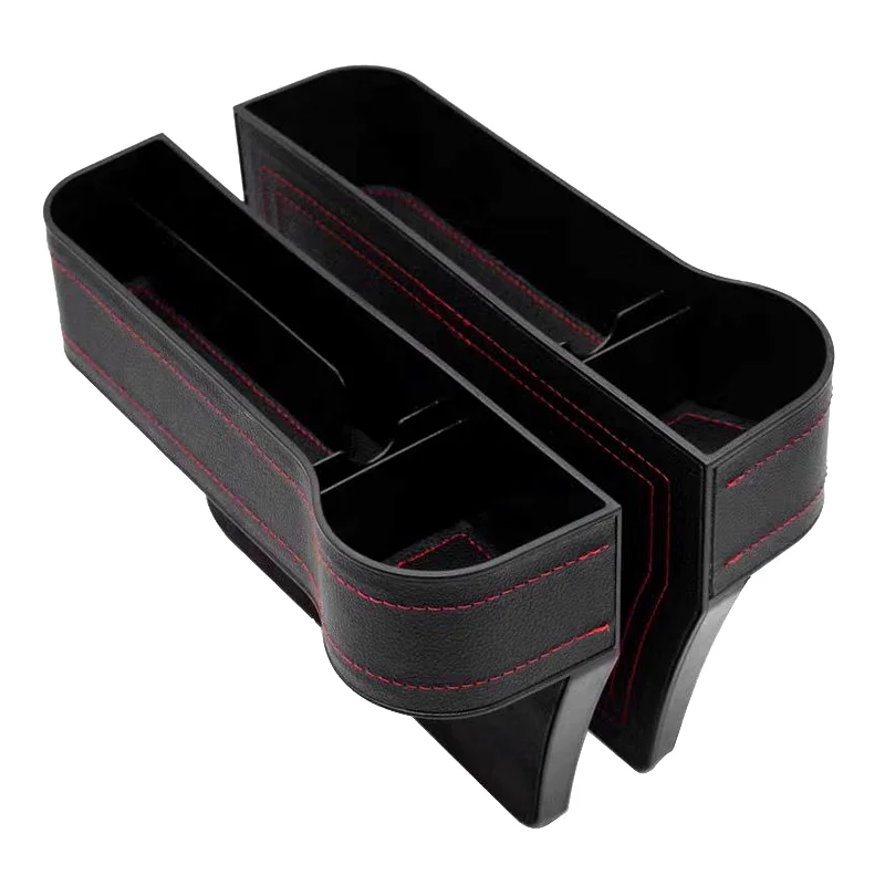 

Car Leather Plastic Multifunctional Car Seat Slot Storage Box Mobile Phone Glasses Seat Crevice Tidying Storage Box Auto Stowing