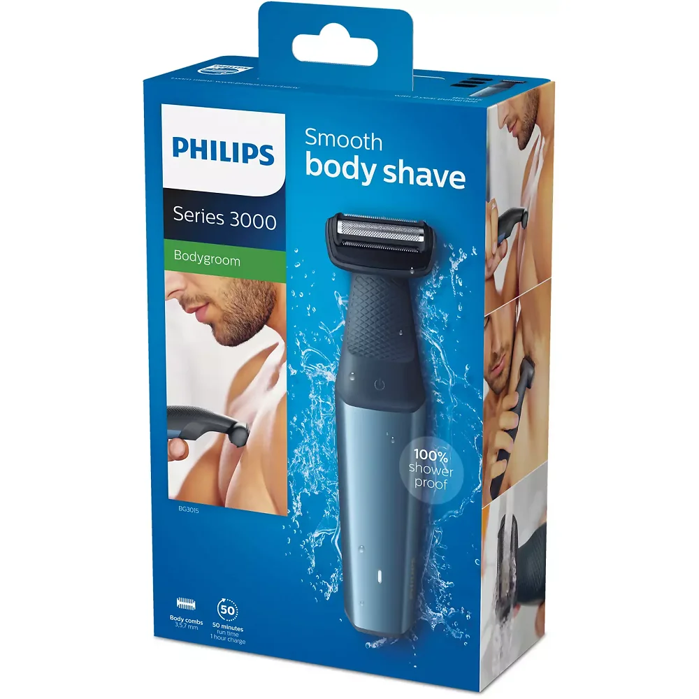 Водонепроницаемый триммер Philips BG3015 для стрижки волос на теле | Бытовая техника