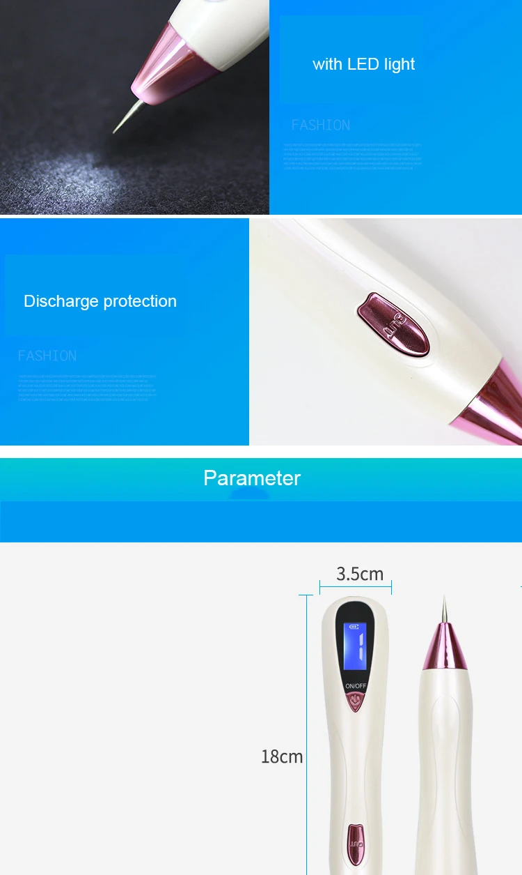 1 шт. машинка-карандаш для удаления татуировок USB зарядное устройство 10 скоростей