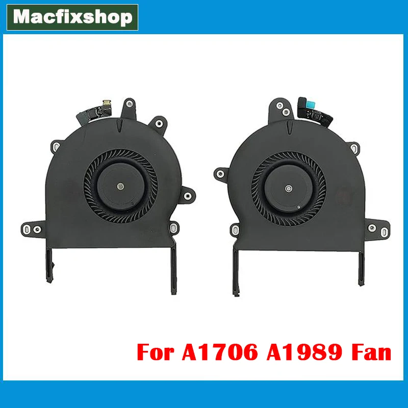 

New A1706 CPU Fan Left and Right 2016 2017 Year For Macbook Pro 13" Retina Laptop A1989 2018 2019 Cooler Cooling Fan L R Fans