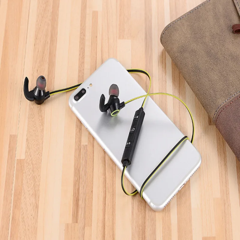 Bluetooth-совместимые наушники с креплением на шею 5 0 Спортивная гарнитура