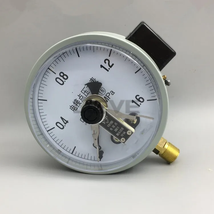 YX 150 Электрический контактный манометр вакуумный YX150 1 6 0 МПа детали ручного