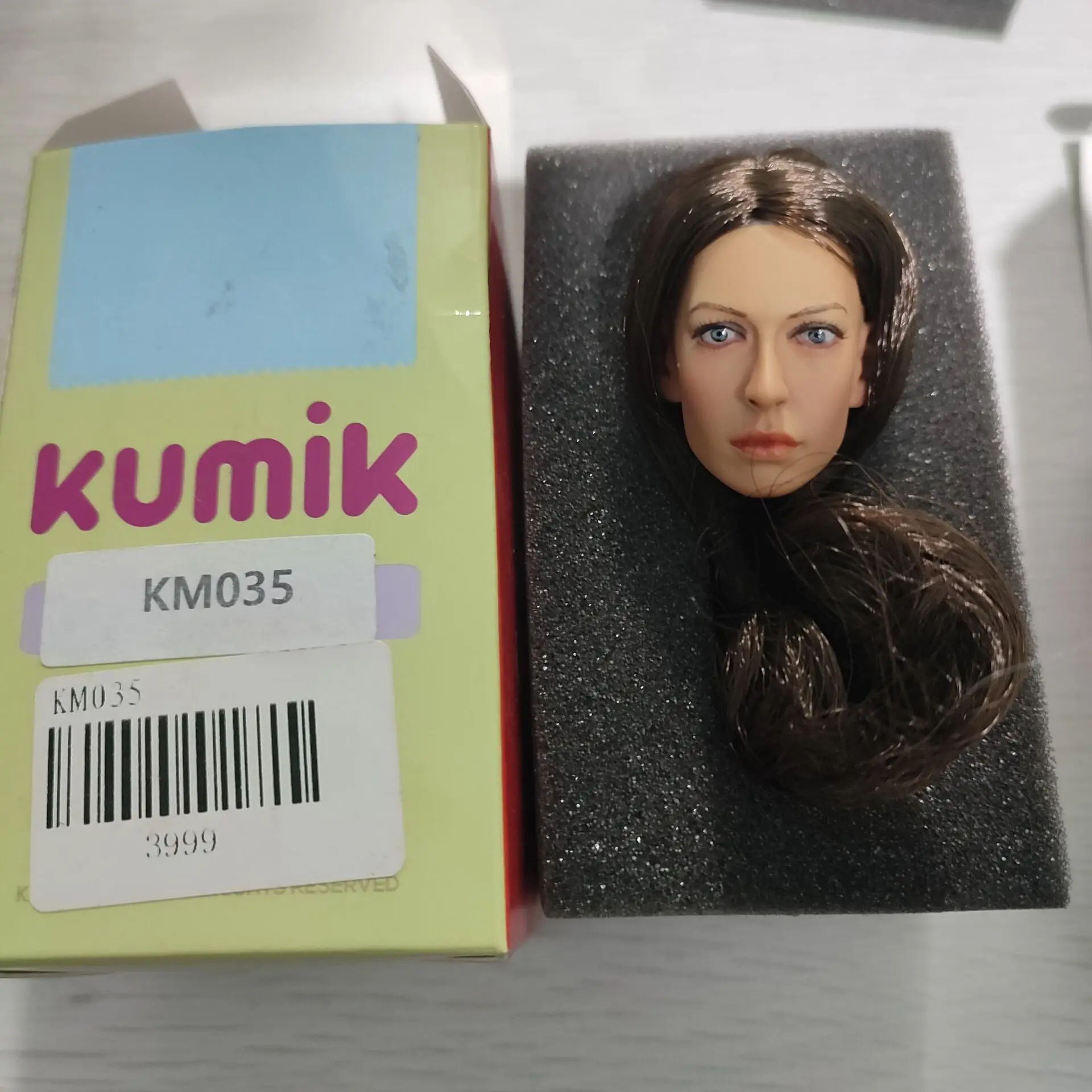 Акция KUMIK масштаб 1/6 035 волосы женская голова скульптуры резьба модель для