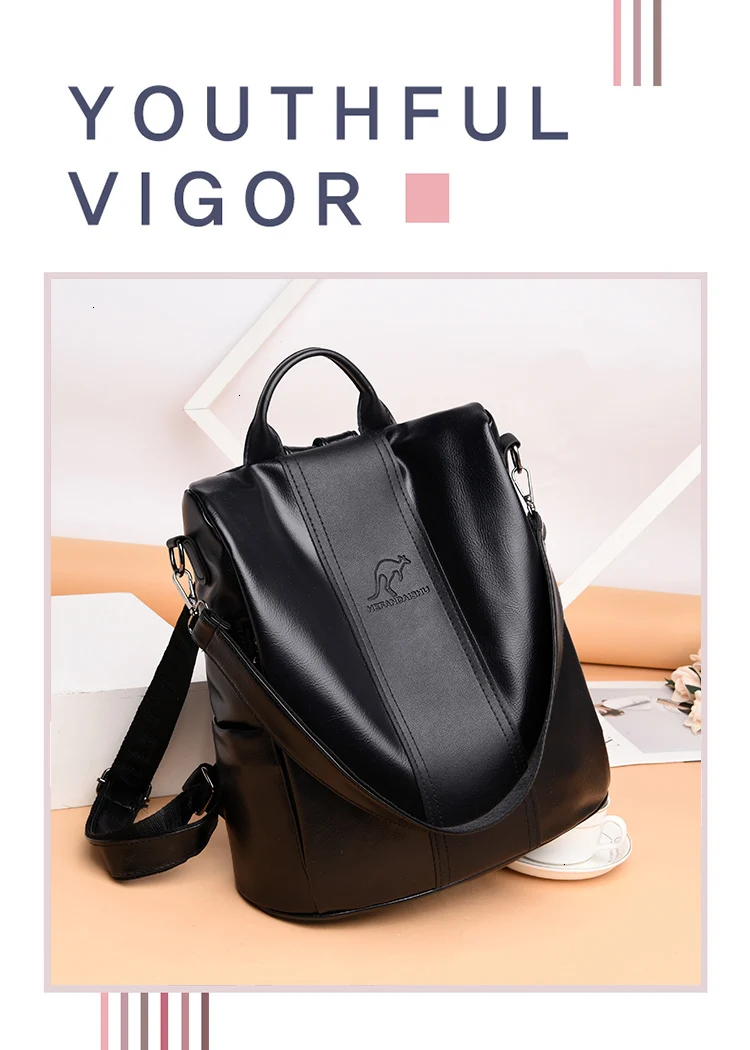 Женская сумка Mochila Masculina, Большая вместительная сумка через плечо, Модный повседневный рюкзак высокого качества, Женская многофункциональная сумка