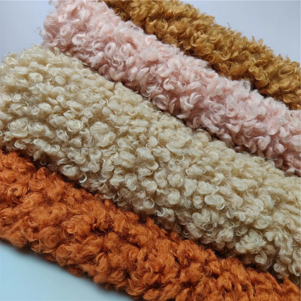 Пышная бархатная плюшевая ткань из искусственного меха 160*90 см мягкая теплая