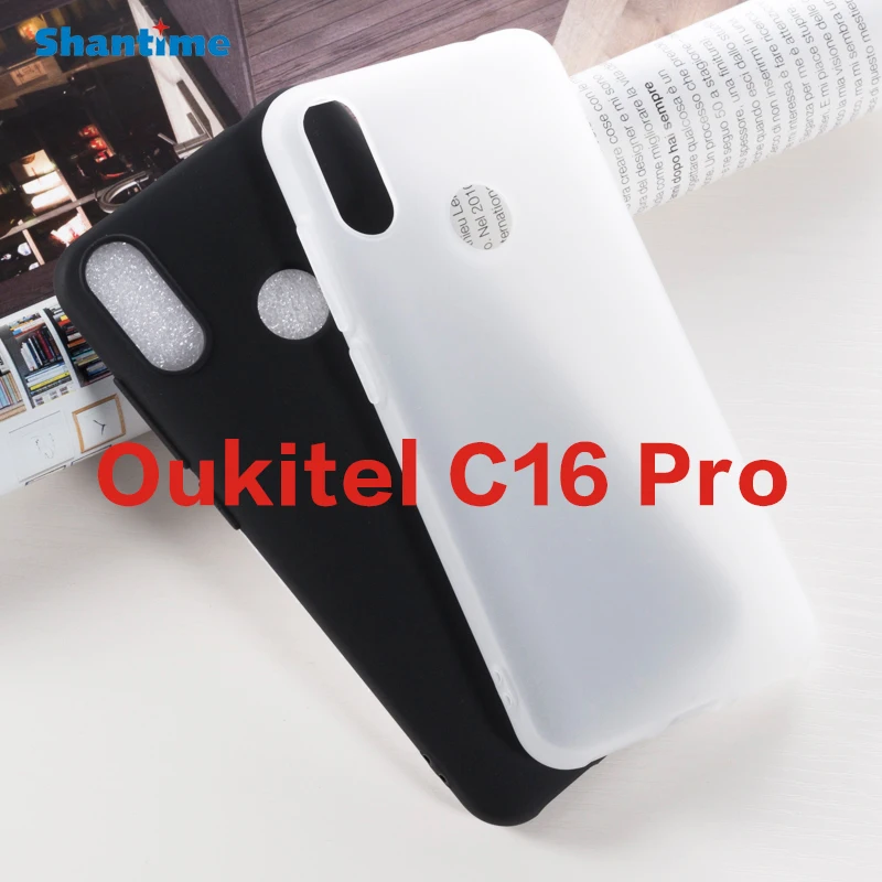 Защитный чехол для телефона Oukitel C16 Pro мягкий силиконовый из ТПУ Pro|Бамперы| |