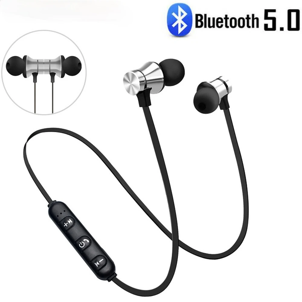 Беспроводные Bluetooth-наушники XT11 магнитные Спортивные наушники для бега