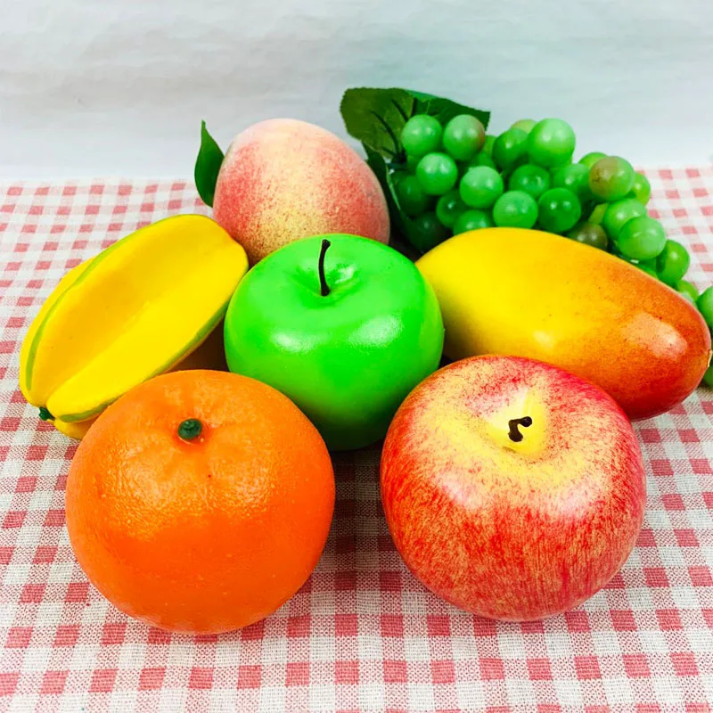 Искусственные апельсины 5 шт. 8 см украшение для дома сада спальни гостиной