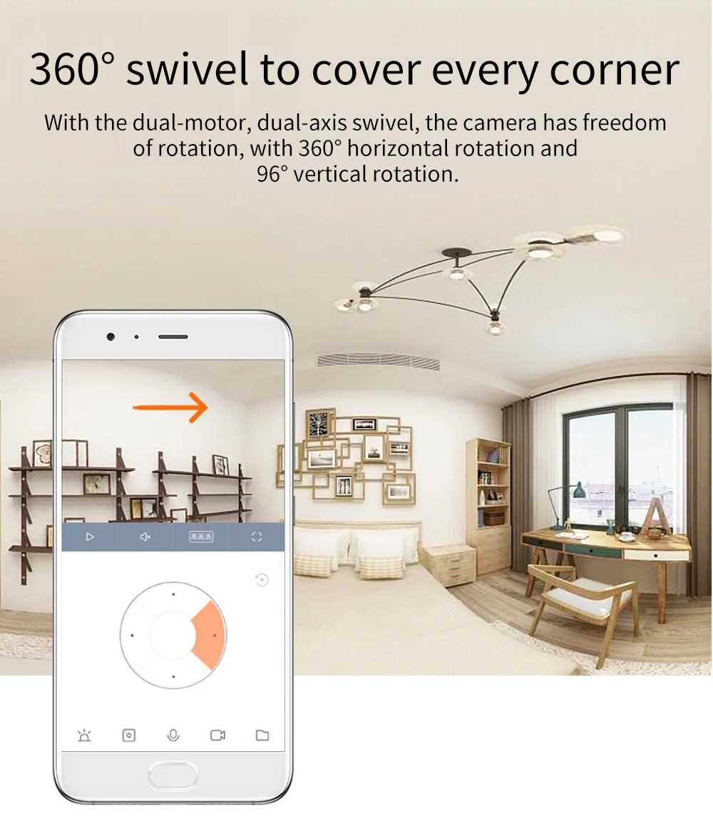 IMILAB 013 Видеоняни и радионяни Камера Wi-Fi 1080P Ip Крытый Mi умный дом безопасности