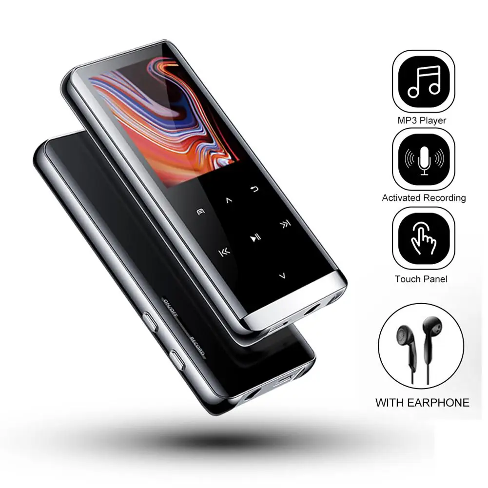 

8G/16G/32G M13 MP3 Player Portable Bluetooth-compatible Hifi Lossless Music Player Support FM Radio/Recording/E-Book/Video