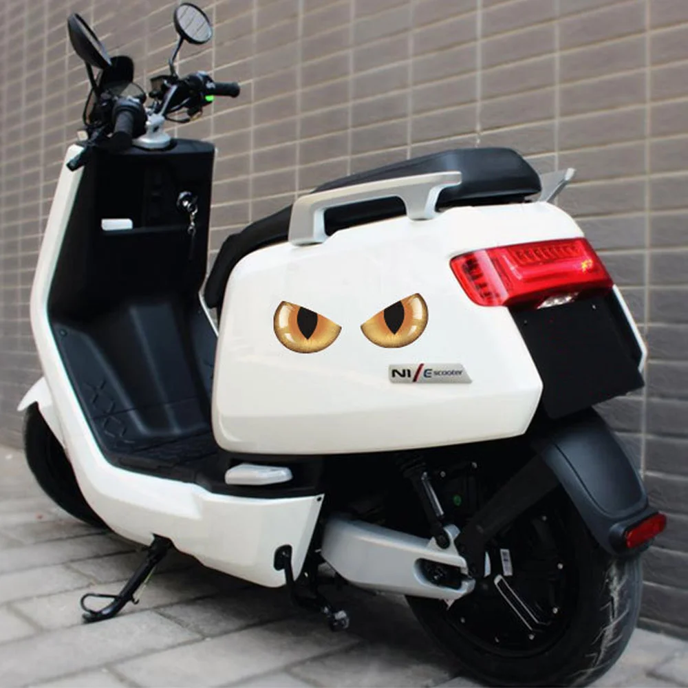 1 шт. креативная наклейка кошачий глаз самоклеящаяся для декора автомобиля