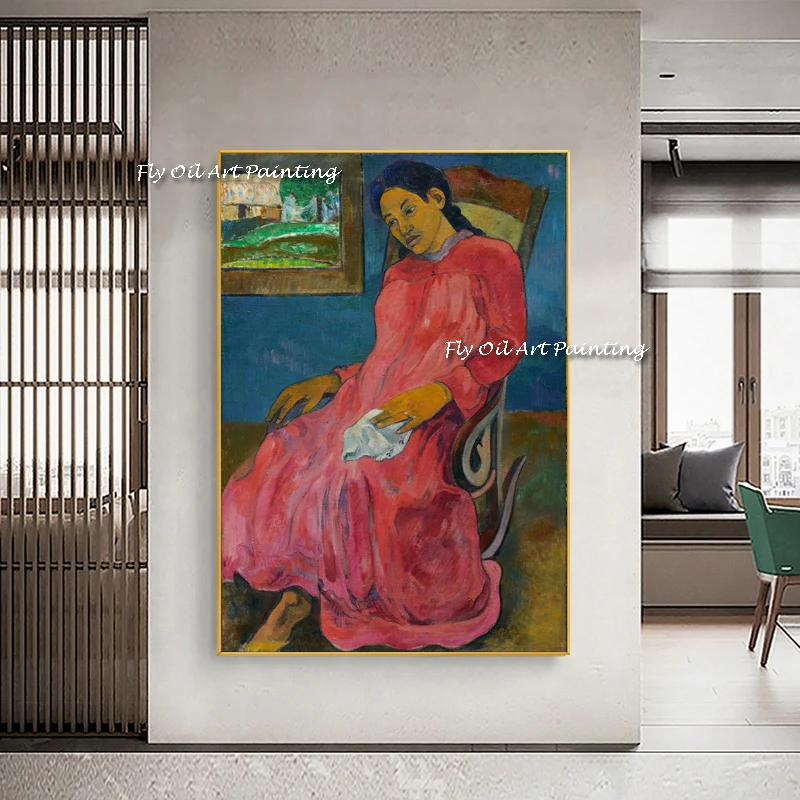 Женская фигурка пола гаугина