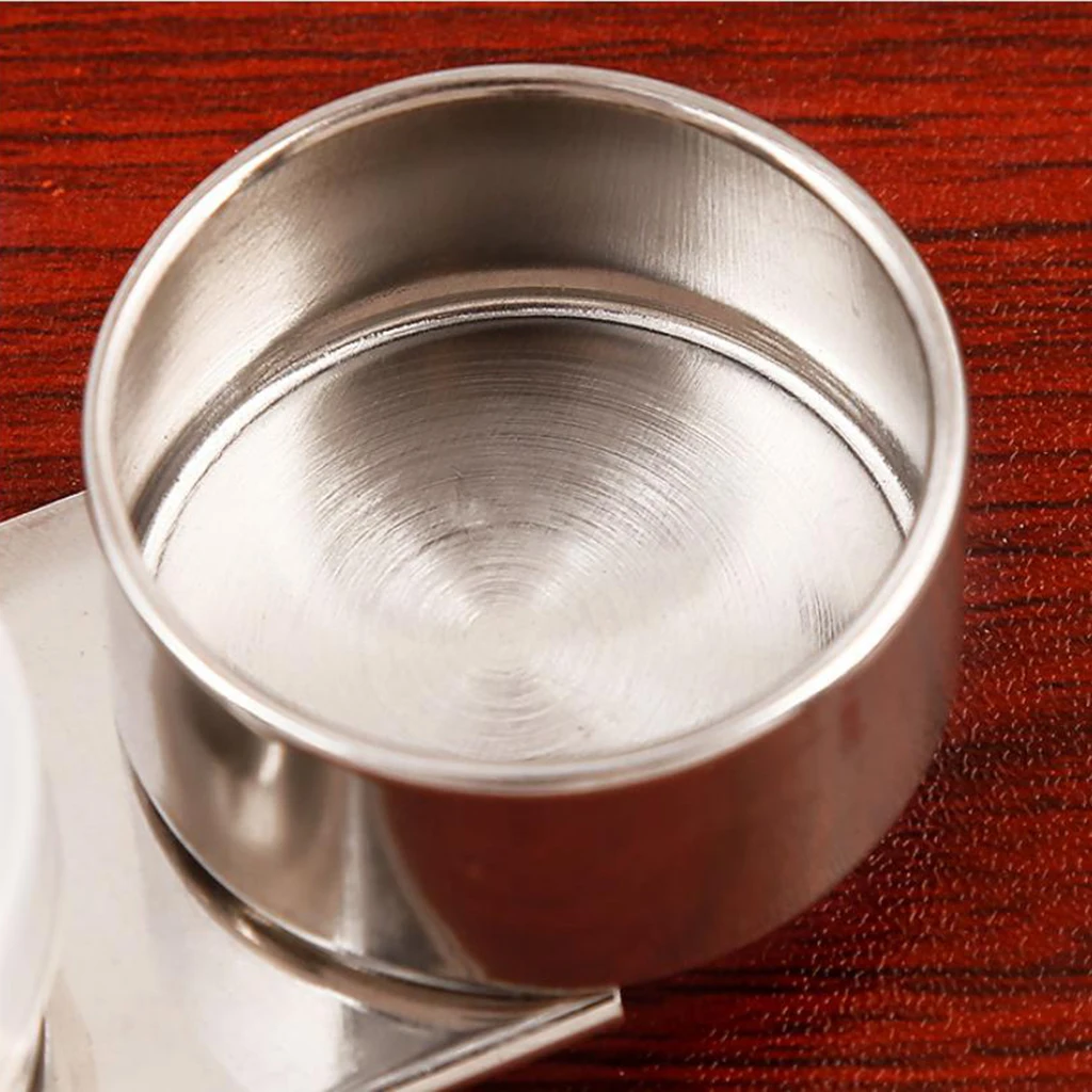 Художники из нержавеющей стали металла двойной Диппер палитра зажим для